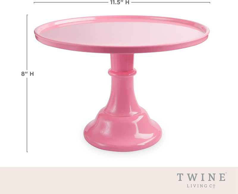 Pink Melamine Cake Stand, Cupcake Stand, Home Decor, Food Service, Dessert Acces gallery