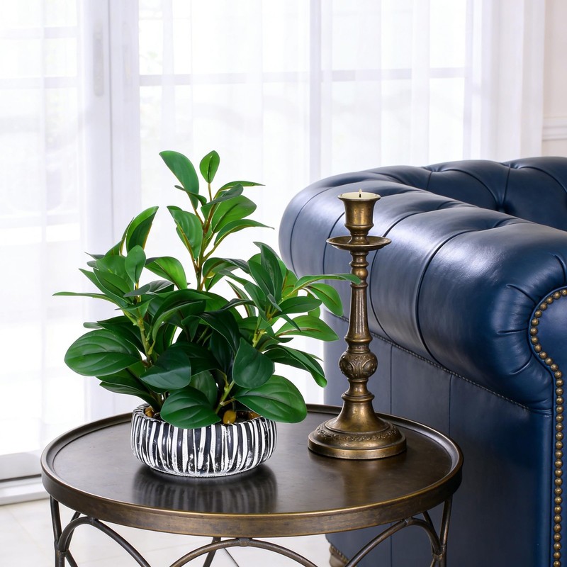 Nasama Realistic Artificial Potted Plant Faux Indoor Greenery For Home Office gallery
