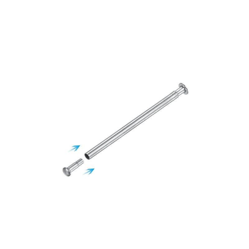 19x1.2mm tube clutch pins watch strap pressure bars pin 10pcs gallery
