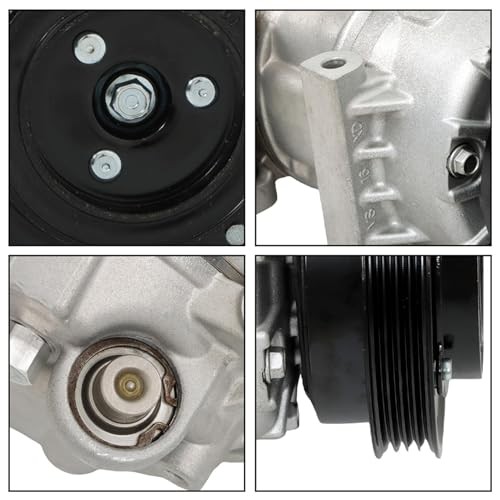 A/C Compressor Replacement for Accent 1.6L L4 2006 2007 2008 2009 Replacement gallery