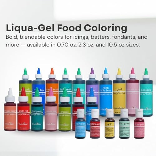 Liqua-Gel Food Coloring | Vibrant Color | Professional-Grade Dye for Avocado gallery