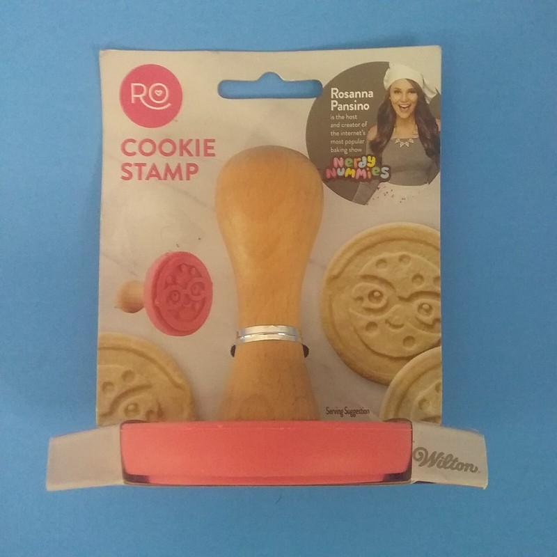 Rosanna Pansino By Wilton Nerdy Nummies Round Cookie Stamp For 3.25 Inch Cookies