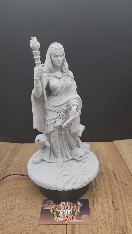 Hecate Greek Goddess – 3d Magic Statue – Pagan Gift – Gift for Her – Witch Decor