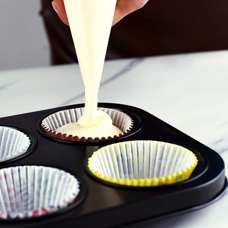 1000 Pack Paper Baking Cups Cupcake Liners Muffin Liner - Assorted 10 Styles gallery