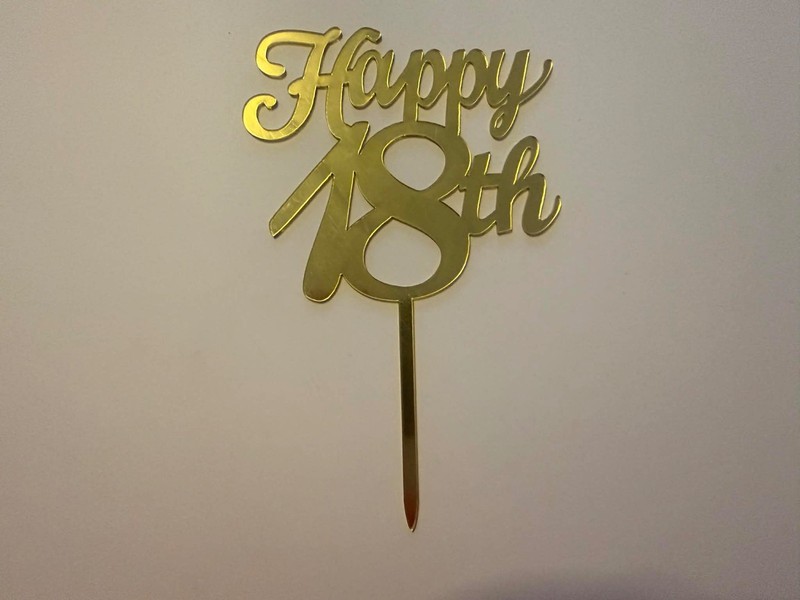 *assorted "18th BIRTHDAY CAKE TOPPERS" for birthday party 18 18 18 18 18 18 18 gallery