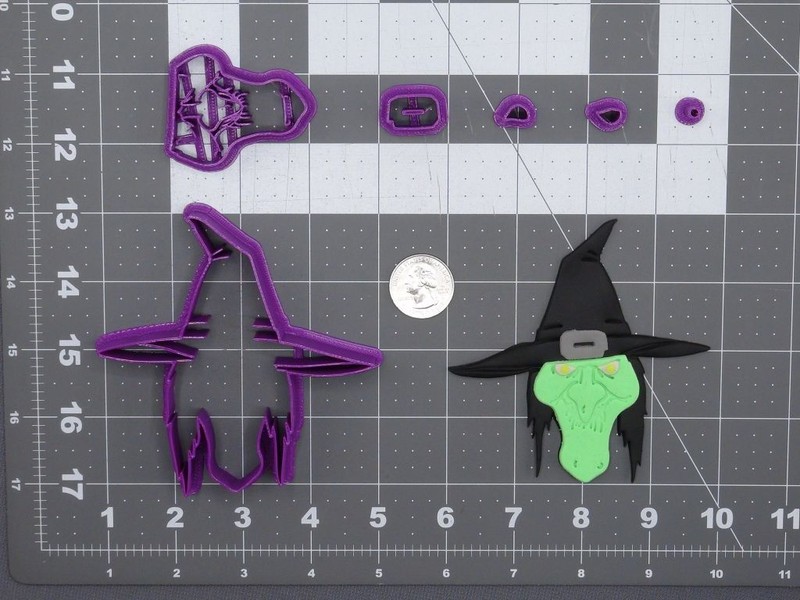 Halloween – Witch Head 266-F581 Cookie Cutter Set