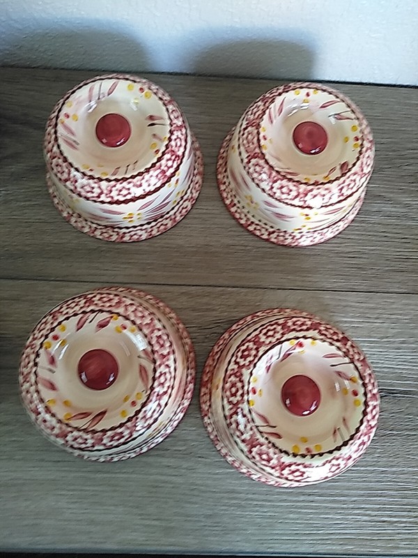 Temp- Tations French Butter Keeper Cup Saucer & Lid Full Set Of 4 Temp- Tations gallery