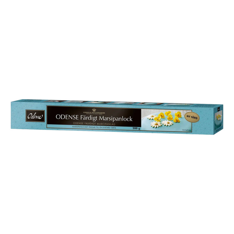 Odense Light Blue Marzipan Cake Cover 200g 31cm Ready Rolled Almond Flavor