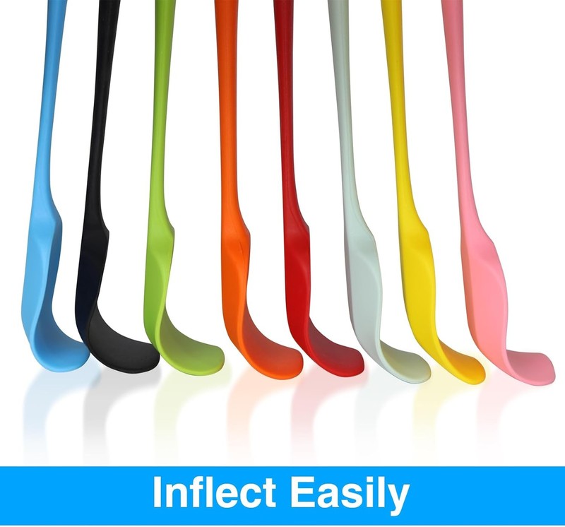 Silicone Spatulas Set of 8, 8.2 Inch Colorful Rubber Spoonulas, Heat gallery