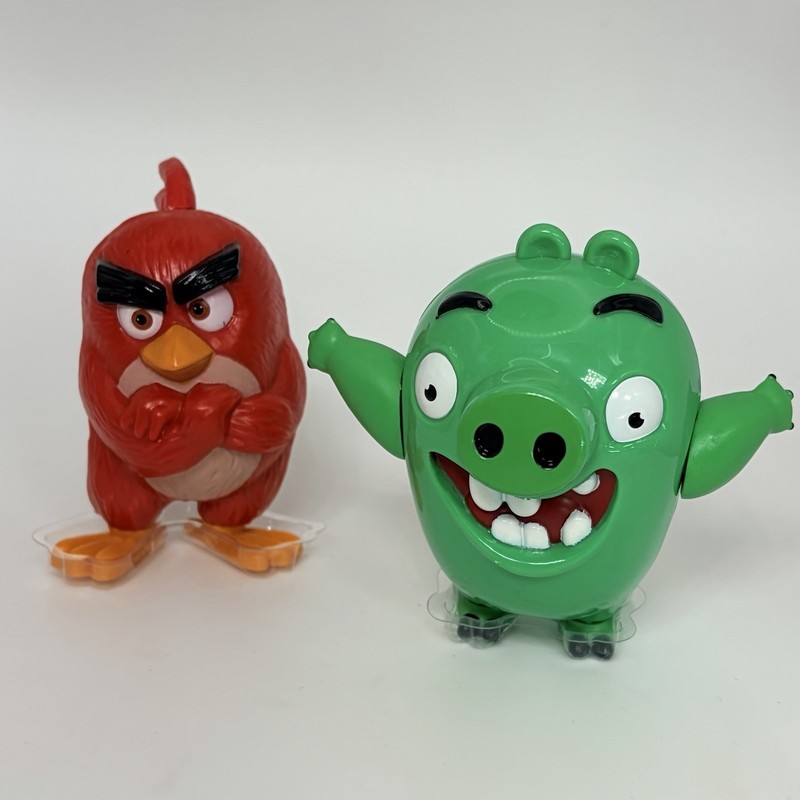 DecoPac Cake Toppers Angry Bird Red Bird And Bad Piggy 2016 NOS gallery