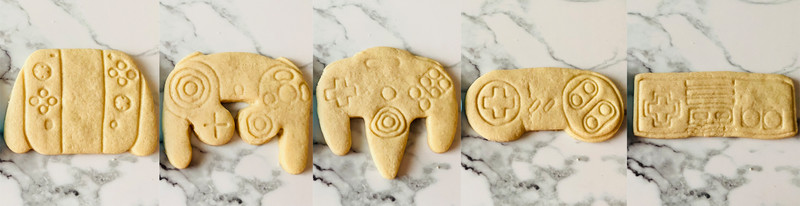 Nintendo Controller Cookie Cutters - Gamecube, Switch, SNES, NES, N64 gallery