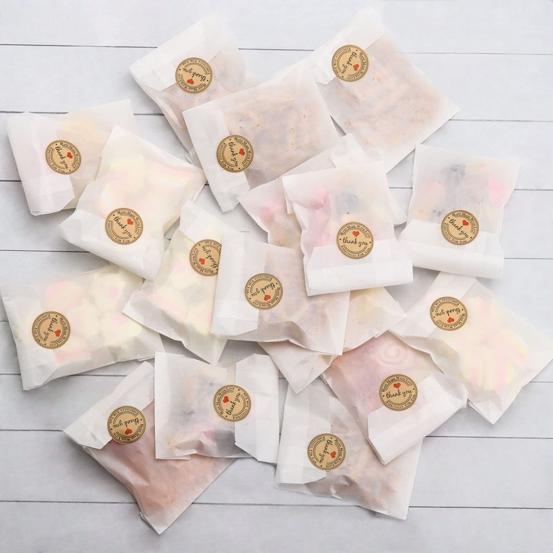 300pcs 3 x 5 inch Glassine Sleeves Bags Waxed Paper Cookies Bags for Food Han... gallery
