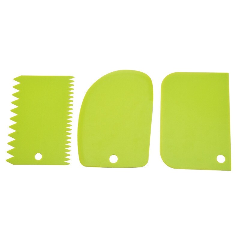 Comb Baking Tool Icing Scraper PIECES Smooth Smoother Smoothing cutting Cake gallery