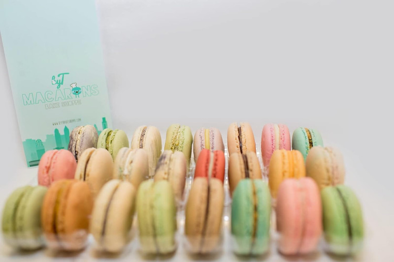 210MACINS3 -Clear Plastic Macaron - Macaroon Clear Boxes- Macaron Storage Box- M gallery