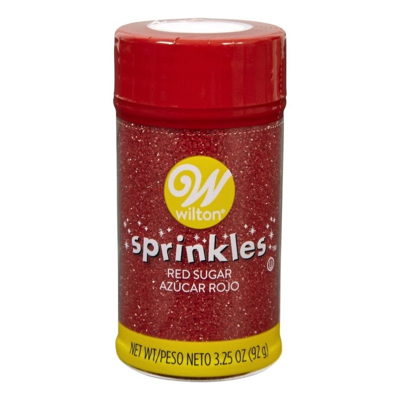 Pack of 2 Red Green Food Glitter Sanding Sugar for Holiday Baking Treats gallery