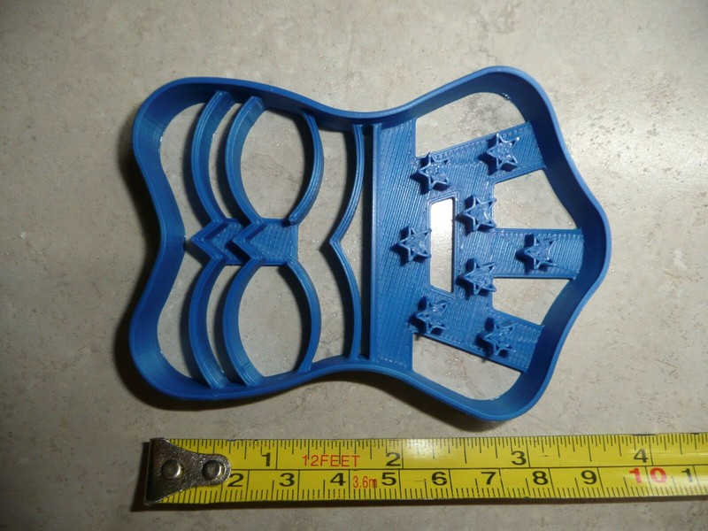 THEMED WONDER WOMAN CORSET SUPERHERO COOKIE CUTTER MADE IN USA PR4455 gallery