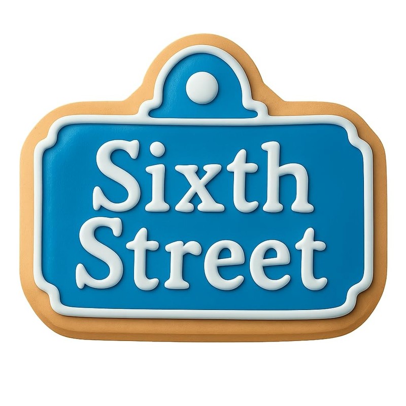 Sixth Street Marketplace Cookie Cutter & Stamp, Fondant & Clay Cutter - 4x3.2" gallery