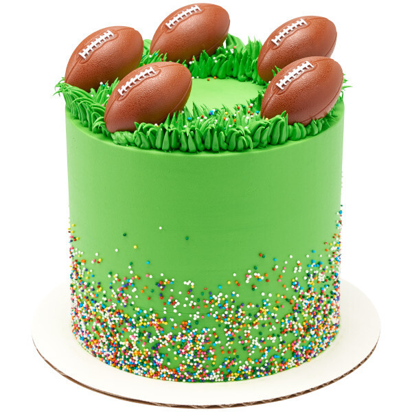 12 Football Cup Cake Rings Topper Bday Party Goody Bag Favor Team Sports Ball gallery