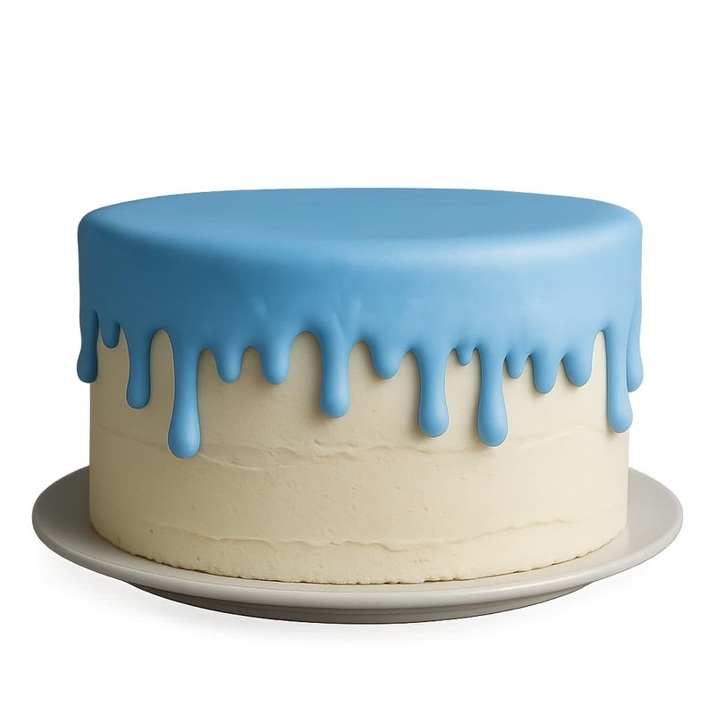 Dripping Shape Fondant Cookie Cutter 6x2.51" for Fondant Baking Clay Gifts gallery