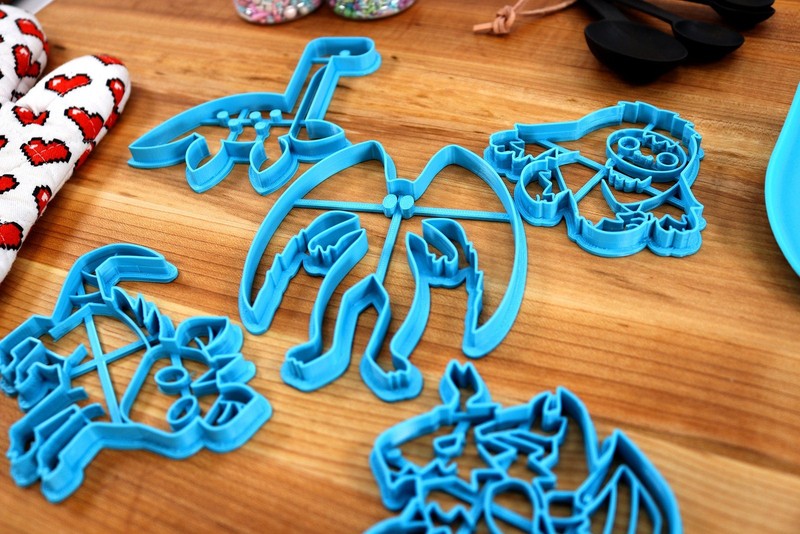 Cryptid Cookie Cutters Set 1 - Sasquatch, Mothman Big Foot, Loch Ness Monster gallery