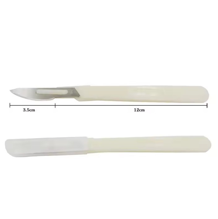 Baguette Bread Cutter Pastry Cutting Tools With Carbon Steel Blade PP Shank gallery