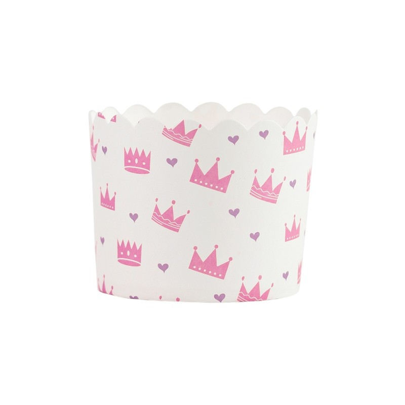   PIXIE POP PARTY Princess Cupcake Liners 25 Count 4.5 oz Each Pink and Purple  gallery