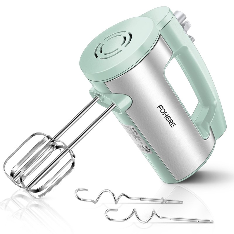 Hand Mixer Electric Handheld, 6 Speed & Turbo Electric Mixer, 300W Handheld M…