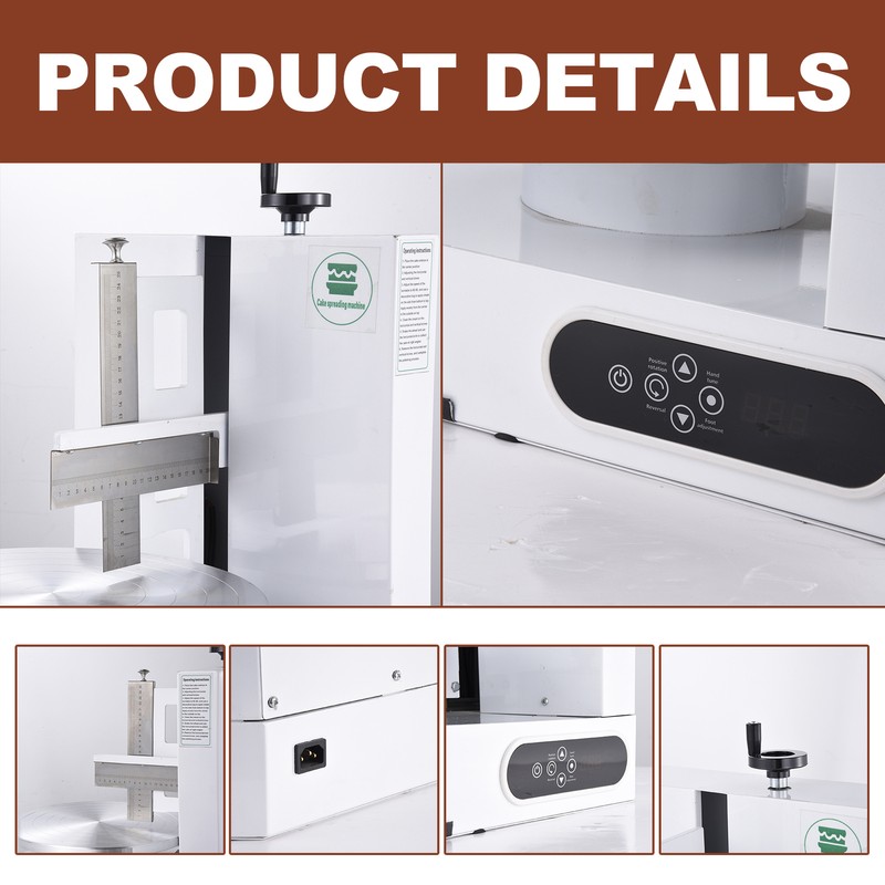 Automatic Cake Cream Spreading Machine Cake Icing Coating Spatula Spreader gallery