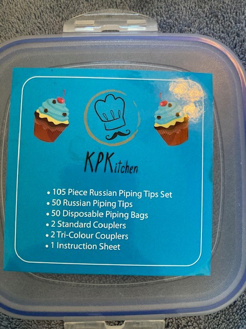 KPKitchen – 55 Piece Russian Piping Tips / Couplers – Cake Decorating – EC