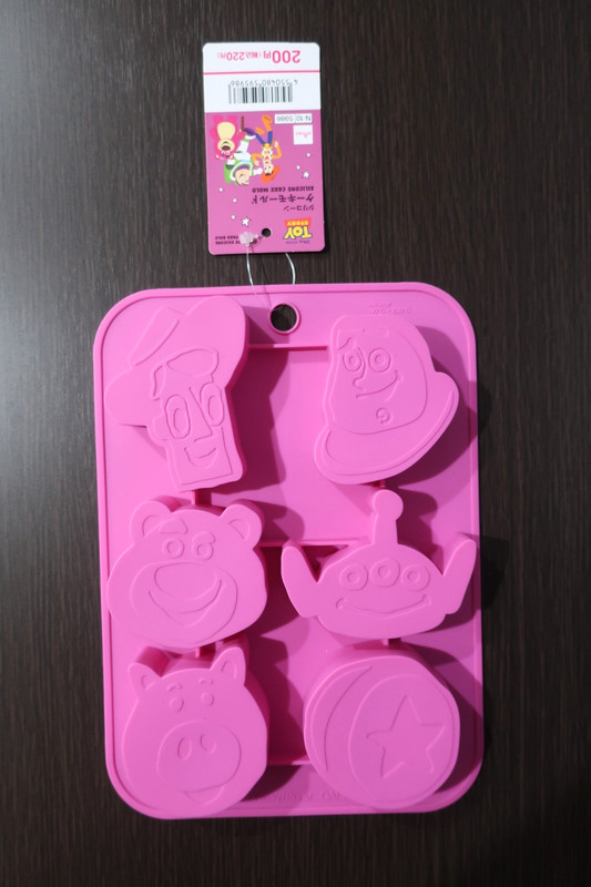 Daiso Disney Pixar Toy Story Silicone Mold Set Alien Lotso Cake Chocolate Baking