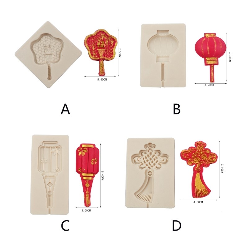 Chinese New Year Theme Chocolate Moulds Candy Molds Silicone Material Candy Mold gallery