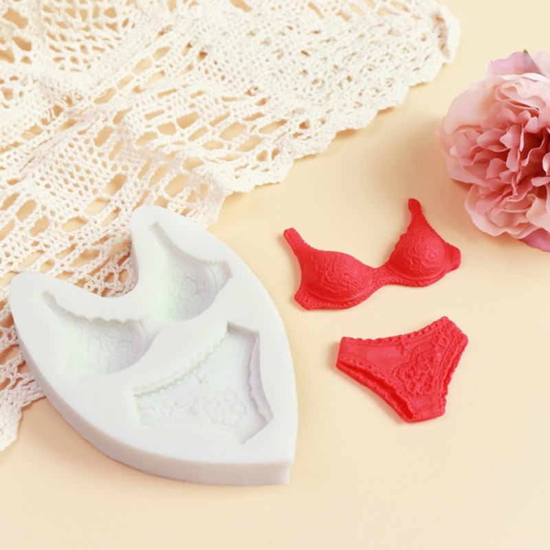 3D Women Underwear Shaped Craft Art Silica Mould Craft DIY Handmade Baking Mold gallery