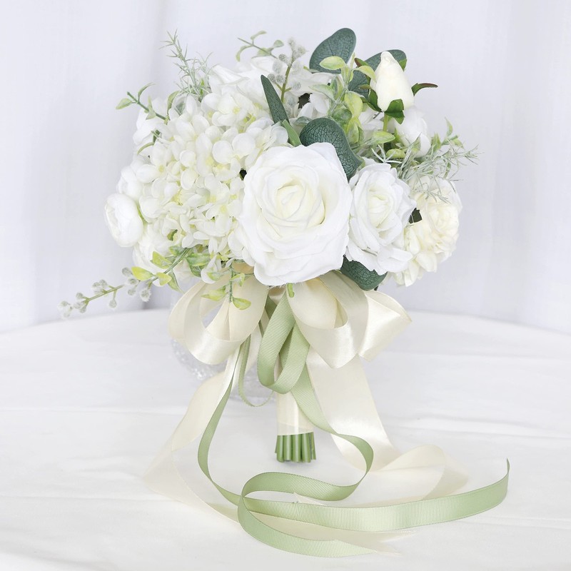 Feiluoyi Wedding Bridal Bouquet Bridesmaid Bouquet Artificial Wedding Bouquet gallery