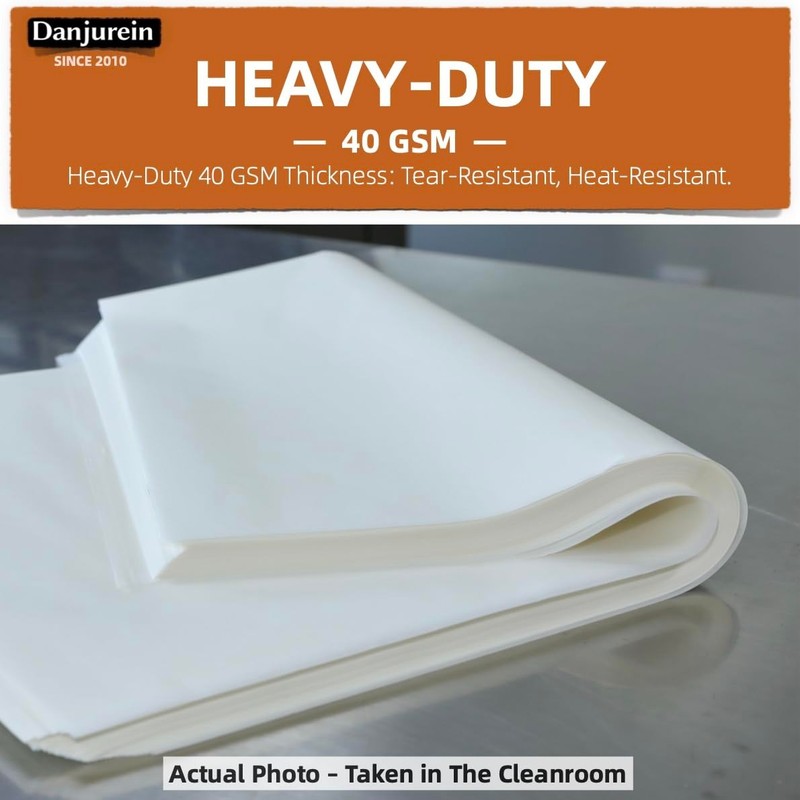 Bulk Parchment Paper 9x13" - 4000 Sheets, Non-Stick, High Heat, Pre-Cut Baking P gallery