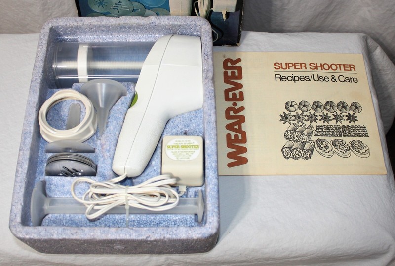 Wear Ever Super Shooter Electric Cookie Canape Candy Maker 70001 Tested Works gallery