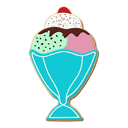 Ice Cream Sundae Cookie Cutter 5 Inch - Made in the USA – Cookie Cutters Tin gallery