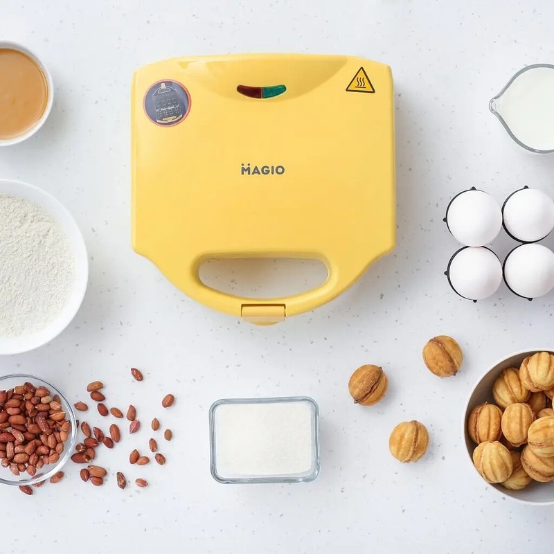 NUTS ELECTRIC MOLD MAKER 12 SWEET ORESHKI RUSSIAN ГОРІШНИЦЯ EU PLUG 750 W/220 V gallery