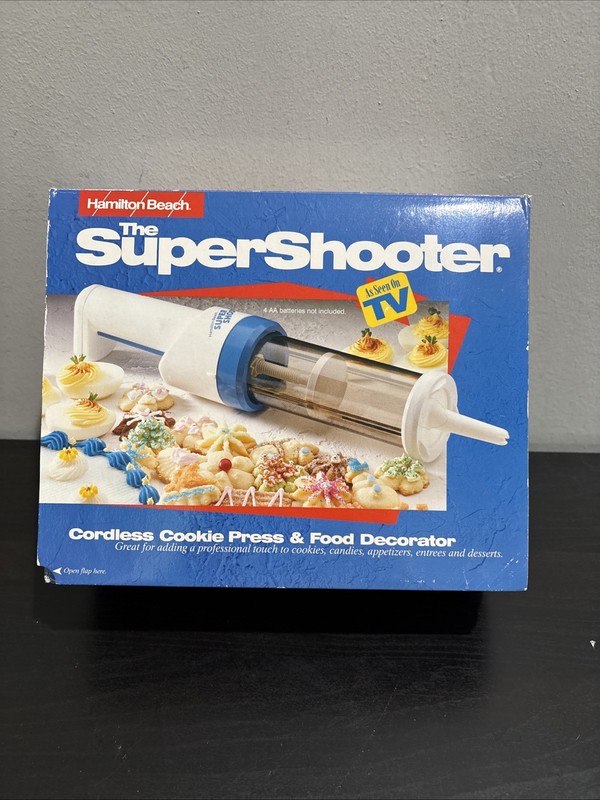 Hamilton Beach The Super Shooter Cordless Cookie Press & Food Decorator 80000
