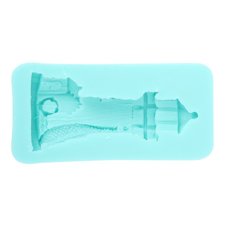 Silicone Cake Mold Lighthouse Shape Sugar Cake Mold Biscuits Mold Dessert Mold gallery