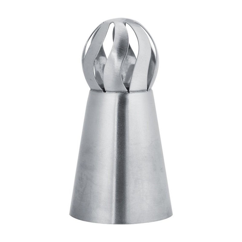 3pc Cake Icing Nozzle Pastry Decor Point Kit Stainless Steel Silver Flower Op... gallery