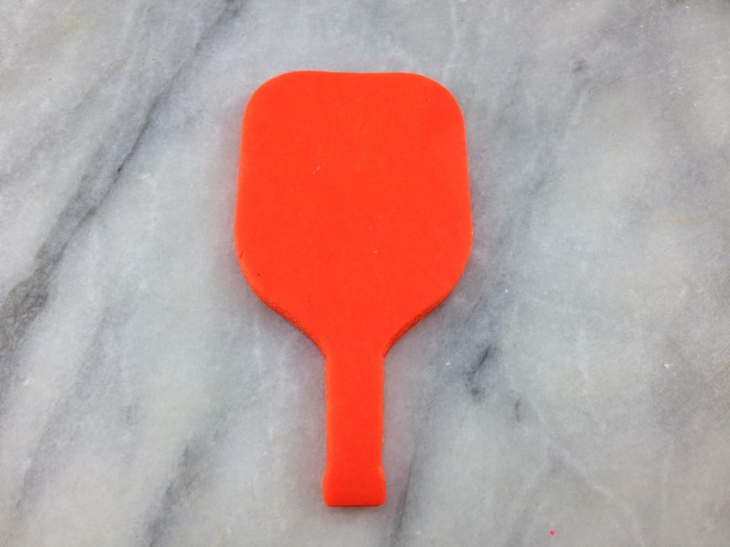 Pickleball Paddle Cookie Cutter Outline #1 CHOOSE YOUR OWN SIZE! gallery