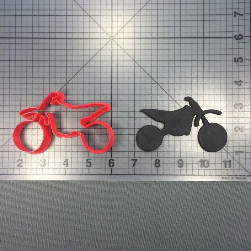 Dirt Bike 266-A751 Cookie Cutter