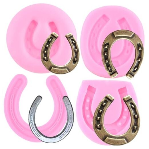 Horse Silicone Molds Horseshoe Hoof Fondant Molds Horseshoe Chocolate Style D gallery