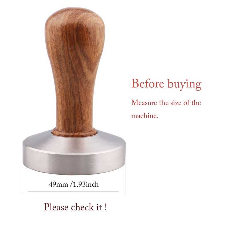omgogo Stainless Steel Coffee Tamper 49mm Barista 49mm, gallery