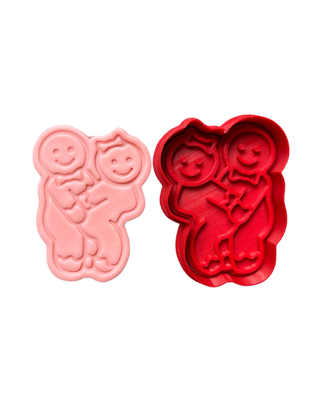 Naughty Ginger Bread Cookie Cutter Stamp gallery