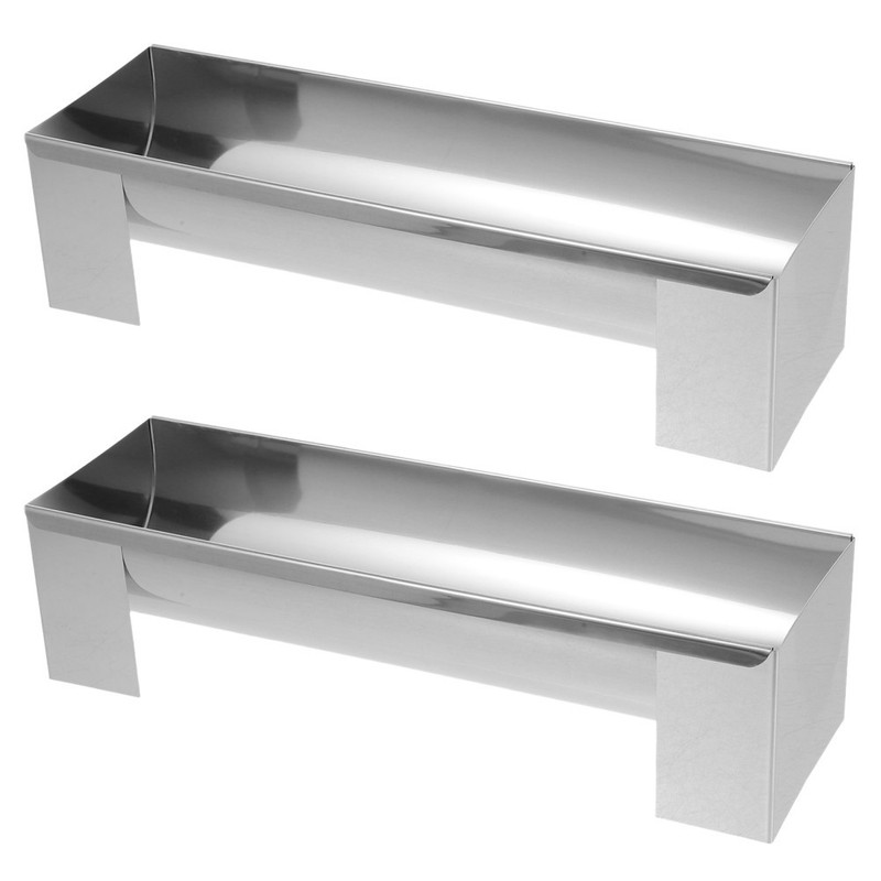 2 PCS Detachable U-shaped Mold Baking Dessert Loaf Pan French Bread