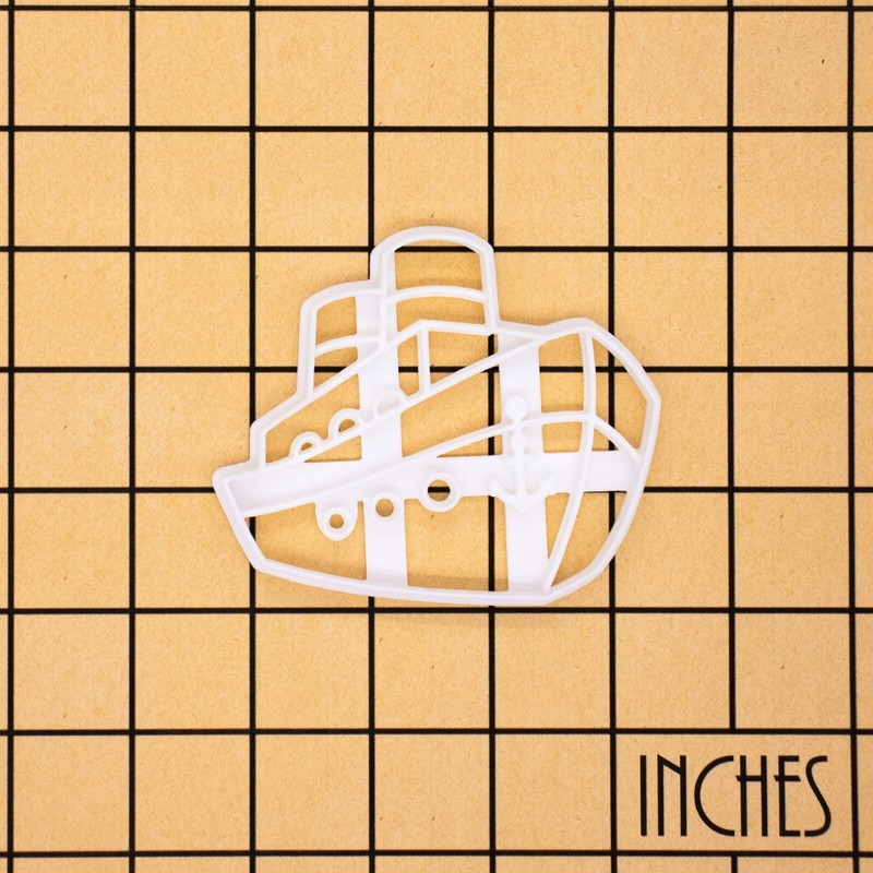 Ferry Cookie Cutter - nautical anchor bon voyage sailor cruise captain ocean gallery