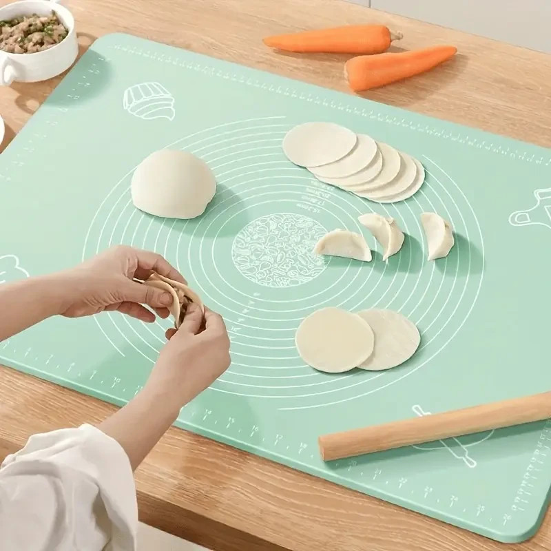 2mm Thick Silicone Pastry Baking Mat Non-Stick with Measurements | FREE SHIPPING gallery