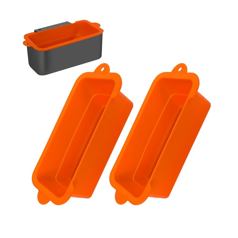 Silicone Grease Cup Liners for Blackstone 36 28 22 17 Inch Griddle, 2 Pack Re…