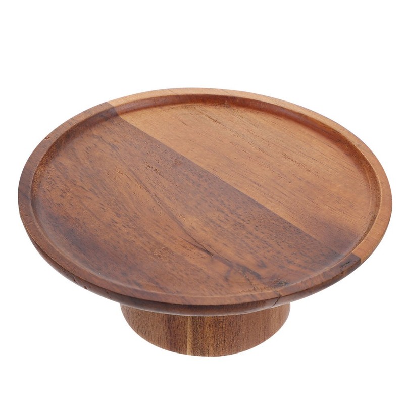 1Pc Practical Cake Display Stand Multi-function Wooden Dessert Stand Holder gallery